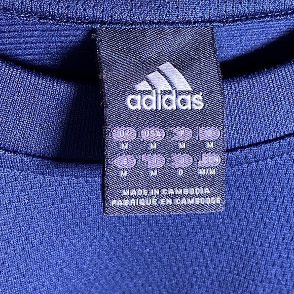 90’s Vintage Adidas Pull Over in Navy - Picture 8 of 8